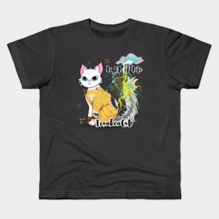 Frankencat, the purrfect Halloween pet Kids T-Shirt